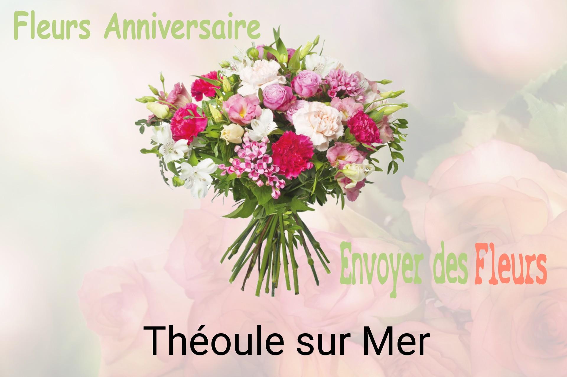 Bouquet de fleurs d’anniversaire livré à Théoule-sur-Mer